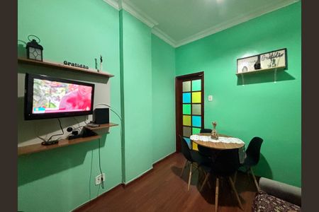Sala de apartamento para alugar com 1 quarto, 35m² em Copacabana, Rio de Janeiro