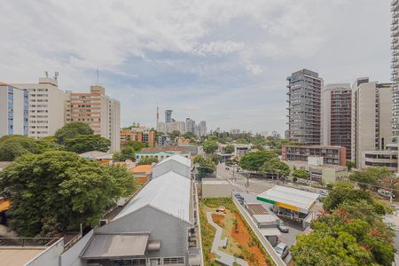 Vista da Varanda de kitnet/studio para alugar com 1 quarto, 28m² em Sumaré, São Paulo
