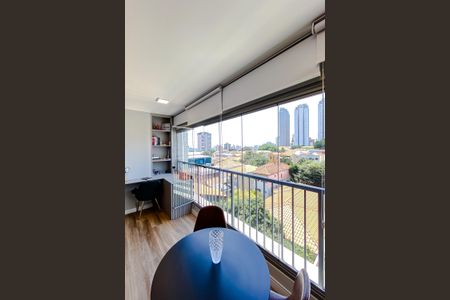 Studio à venda com 39m², 1 quarto e sem vagaVaranda