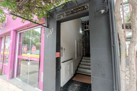 Apartamento para alugar com 42m², 1 quarto e sem vagaFachada e portaria