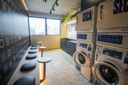 Studio à venda com 30m², 1 quarto e sem vagaLavanderia