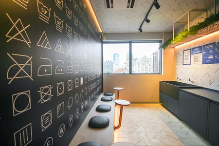 Studio à venda com 30m², 1 quarto e sem vagaLavanderia