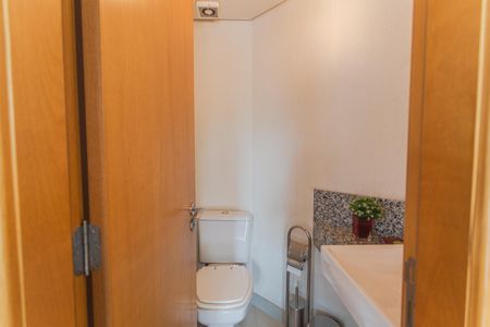 Lavabo na Sala de apartamento à venda com 4 quartos, 128m² em Funcionários, Belo Horizonte