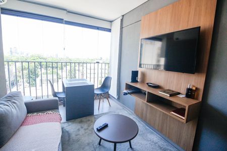 Sala de apartamento à venda com 2 quartos, 49m² em Cerqueira César, São Paulo