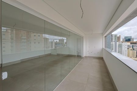 Varanda da Sala de apartamento à venda com 4 quartos, 153m² em Luxemburgo, Belo Horizonte