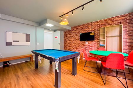 Apartamento à venda com 34m², 2 quartos e 1 vagaSalão de jogos