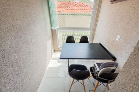 Varanda da Sala de apartamento à venda com 2 quartos, 34m² em Ipiranga, São Paulo