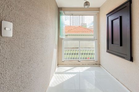 Varanda da Sala de apartamento à venda com 2 quartos, 34m² em Ipiranga, São Paulo