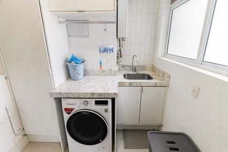 Apartamento para alugar com 129m², 3 quartos e 2 vagasDetalhe da area de serviço