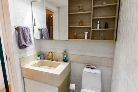 Apartamento para alugar com 129m², 3 quartos e 2 vagasBanheiro da Suíte 3