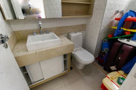 Apartamento para alugar com 129m², 3 quartos e 2 vagasBanheiro da Suíte 2