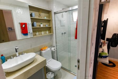 Apartamento para alugar com 129m², 3 quartos e 2 vagasBanheiro da Suíte 1