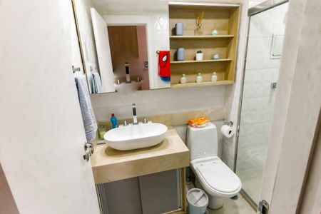 Apartamento para alugar com 129m², 3 quartos e 2 vagasBanheiro da Suíte 1