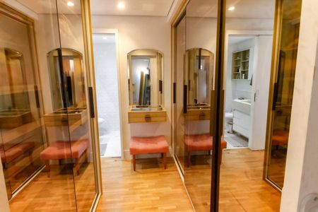 Apartamento para alugar com 129m², 3 quartos e 2 vagasCloset da suíte 3