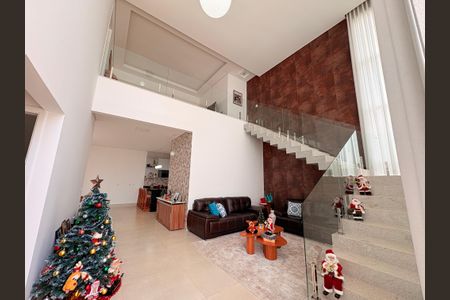 Sala de casa de condomínio à venda com 4 quartos, 300m² em Horto Florestal, Jundiaí