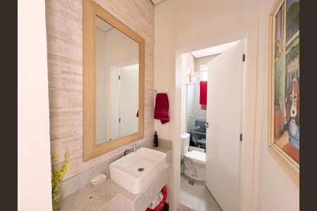 Casa de condomínio à venda com 300m², 4 quartos e 4 vagasBanheiro da Área gourmet