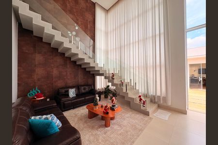 Casa de condomínio à venda com 300m², 4 quartos e 4 vagasSala