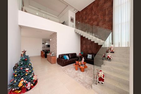 Sala de casa de condomínio à venda com 4 quartos, 300m² em Horto Florestal, Jundiaí