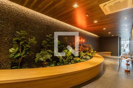 Studio à venda com 24m², 1 quarto e sem vagaHall social