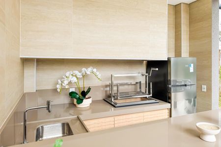 Studio à venda com 32m², 1 quarto e sem vaga Studio à venda com 32m², 1 quarto e sem vagaChurrasqueira