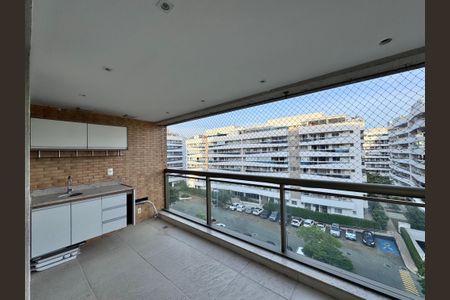 Varanda de apartamento à venda com 3 quartos, 85m² em Recreio dos Bandeirantes, Rio de Janeiro