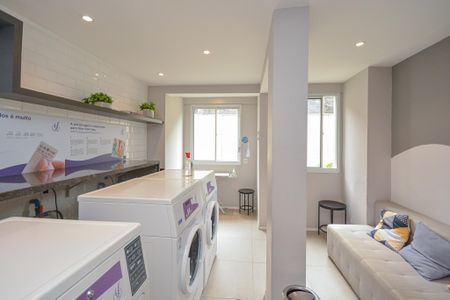 Apartamento para alugar com 34m², 1 quarto e sem vaga Apartamento para alugar com 34m², 1 quarto e sem vagaLavanderia