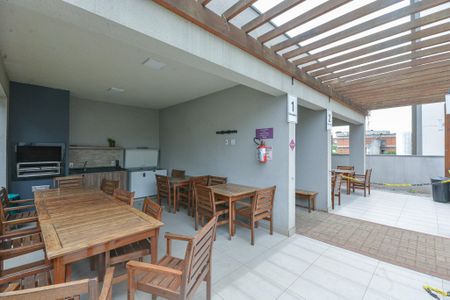 Apartamento para alugar com 34m², 1 quarto e sem vaga Apartamento para alugar com 34m², 1 quarto e sem vagaÁrea comum - Churrasqueira