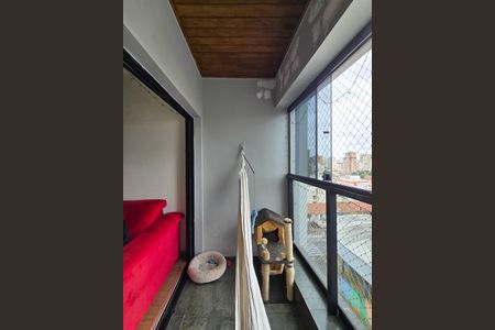 Sacada da Sala de apartamento à venda com 2 quartos, 74m² em Nova Petrópolis, São Bernardo do Campo