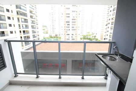 Sala de apartamento para alugar com 1 quarto, 33m² em Jardim Esplanada, São José dos Campos