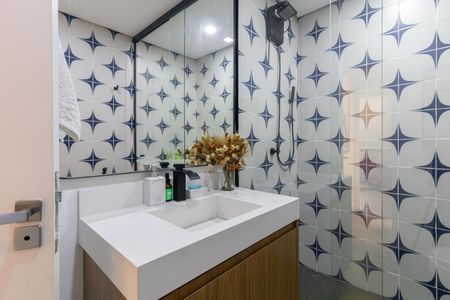 Apartamento à venda com 100m², 2 quartos e 1 vagaBanheiro Corredor