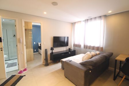 Sala de apartamento à venda com 1 quarto, 34m² em Jardim Marajoara, São Paulo