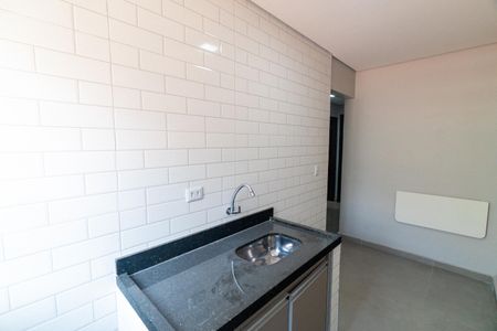 Cozinha de apartamento para alugar com 1 quarto, 36m² em Jabaquara, São Paulo