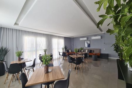 Apartamento à venda com 45m², 2 quartos e 1 vagaÁrea comum - Salão de festas