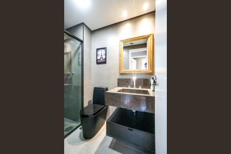 Apartamento à venda com 80m², 2 quartos e 2 vagasBanheiro social