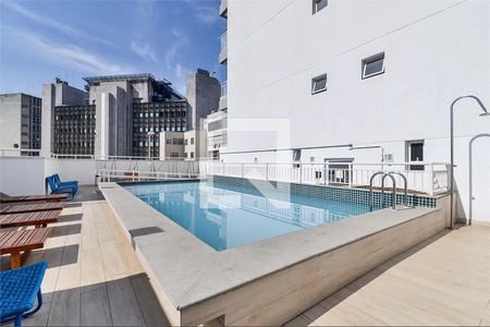 Studio para alugar com 31m², 1 quarto e sem vagaPiscina