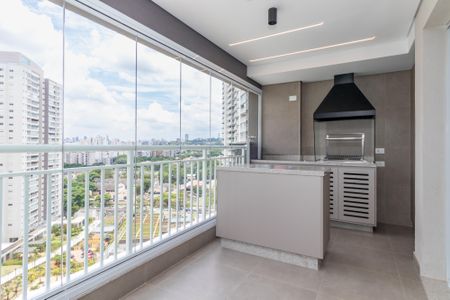 Varanda Gourmet de apartamento para alugar com 2 quartos, 91m² em Vila Anastácio, São Paulo