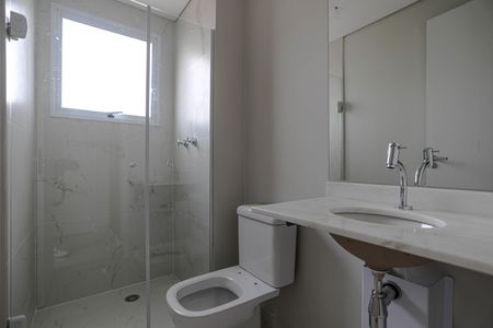 Apartamento para alugar com 57m², 2 quartos e 1 vagaBanheiro - Quarto 2 - Suíte