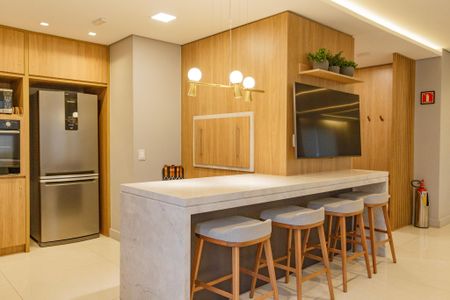 Studio para alugar com 40m², 1 quarto e sem vaga Studio para alugar com 40m², 1 quarto e sem vagaÁrea comum - Salão de festas