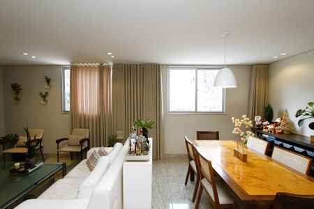 Sala de apartamento à venda com 3 quartos, 105m² em Buritis, Belo Horizonte