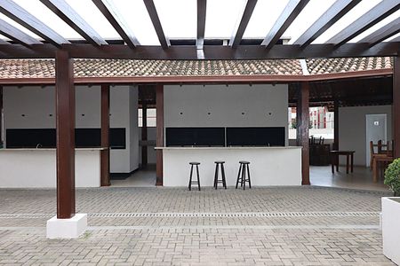 Área comum - churrasqueiras de apartamento para alugar com 2 quartos, 68m² em Vila Ipiranga, Porto Alegre