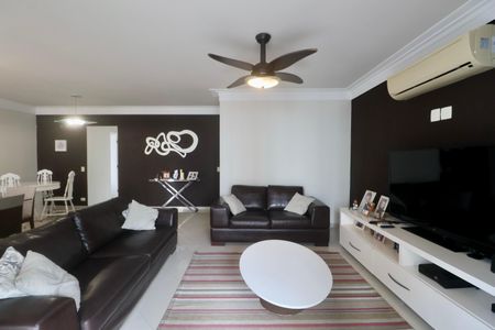 Sala de apartamento para alugar com 4 quartos, 163m² em Vila Luís Antônio, Guarujá