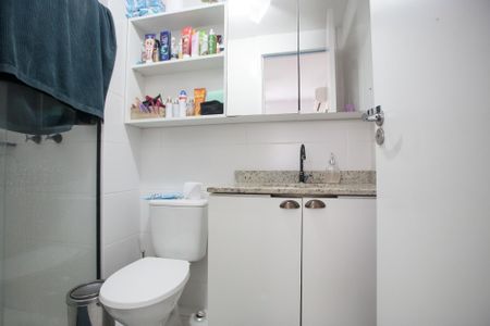 Apartamento para alugar com 114m², 2 quartos e 1 vagaBanheiro do Quarto Suíte