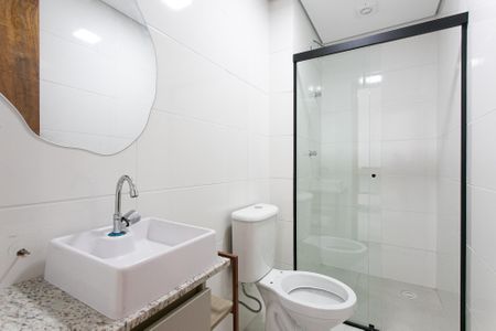 Studio para alugar com 25m², 1 quarto e sem vaga Studio para alugar com 25m², 1 quarto e sem vagaBanheiro