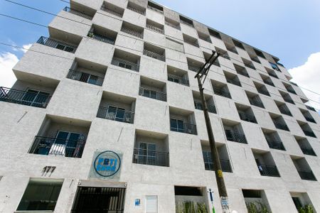 Studio para alugar com 25m², 1 quarto e sem vaga Studio para alugar com 25m², 1 quarto e sem vagaFachada