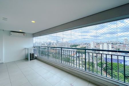 Varanda da Sala de apartamento para alugar com 3 quartos, 75m² em Belenzinho, São Paulo