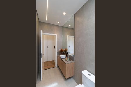 Casa de condomínio à venda com 330m², 4 quartos e 4 vagas Casa de condomínio à venda com 330m², 4 quartos e 4 vagasBanheiro da Suíte 02