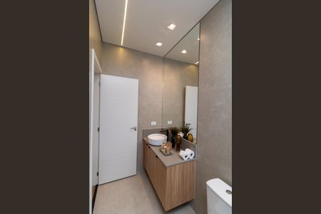 Casa de condomínio à venda com 330m², 4 quartos e 4 vagas Casa de condomínio à venda com 330m², 4 quartos e 4 vagasBanheiro da Suíte 01