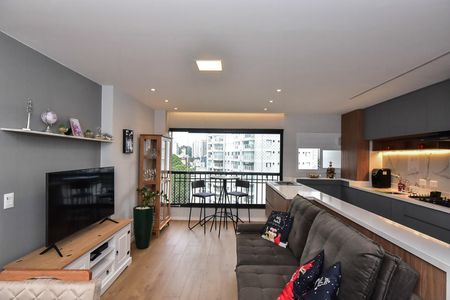 Sala de apartamento à venda com 2 quartos, 65m² em Vila Andrade, São Paulo