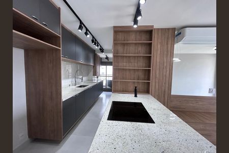 Apartamento para alugar com 71m², 2 quartos e 1 vagaCozinha americana