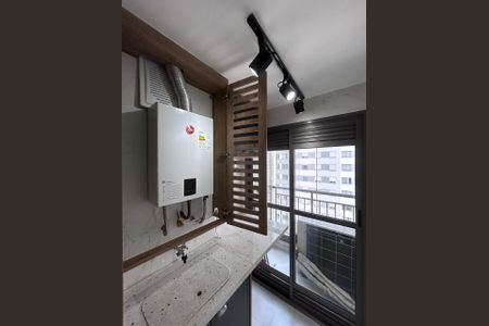 Apartamento para alugar com 71m², 2 quartos e 1 vagaCozinha americana - área de serviço 